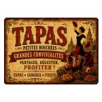 Spanish Tapas Glass Cutting Board 29 x 20 cm