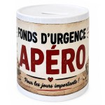 Funny Aperitif Emergency Fund Money Box � Ceramic Gift