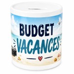 Holiday Fund Ceramic Money Box � Beach Travel Gift