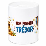 Ceramic Kids Money Box My First Treasure Gift for Children
