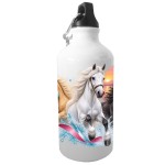 Horse Water Bottle 500ml Aluminium Gift for Horse Lovers