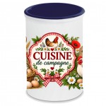 Ceramic Kitchen Utensil Holder Country Hen Design 13 cm