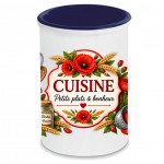 Ceramic Kitchen Utensil Holder Poppy Design 13 cm
