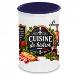 French bistro kitchen ceramic utensil holder 13 cm