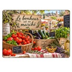 Provence Market Glass Chopping Board 29 x 20 cm