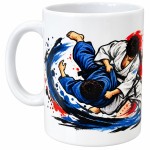 Judo mug 300 ml ceramic gift for judoka and martial arts fan