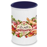 Ceramic kitchen utensil holder 13 cm vintage baking design