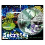 CSI Secret Mouse Pad � Anti-Slip � PVC / Foam � 23.5 x 19.5 cm