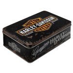 Harley-Davidson Vintage Metal Storage Tin