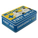 Michelin First Aid Kit Vintage Metal Tin