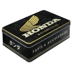 Honda Motorcycles Vintage Metal Storage Tin