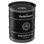 Mercedes-Benz Vintage Oil Barrel Metal Money Box