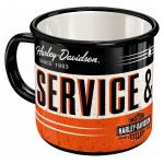 Harley-Davidson Service Enamel Metal Mug 360 ml
