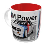 BMW M Power E30 Ceramic Mug Red Interior 340 ml