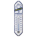 Michelin Bibendum Vintage Metal Wall Thermometer 28 cm