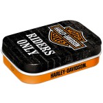 Harley-Davidson Riders Only metal tin