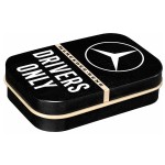Mercedes-Benz Drivers Only metal pill box