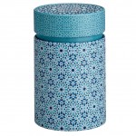 Eigenart Mandala blue tea tin 150 g with double lid