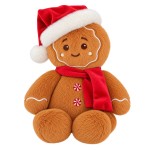 Christmas gingerbread man recycled plush toy 30 cm