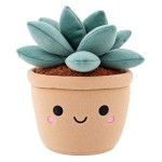 Keel Toys Echeveria succulent plush in pot 25 cm
