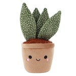 Botanical Garden Aloe Plant Plush in Pot 16 cm