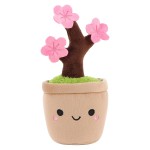 Botanical Garden Cherry Blossom Tree Plush in Pot 17 cm