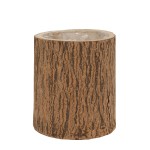 Paulownia bark planter 26 cm