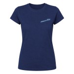 Women�s Fiat 500 T-shirt navy blue cotton size M