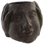 Fiberglass Flower Pot Stand - hear nothing