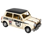 Vintage Decorative Metal Racing Car 28 cm