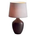 Odina table lamp - Brown and Beige