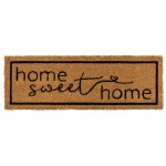Natural Coir Doormat Home Sweet Home � 75 x 25 cm