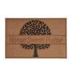 Home Sweet Home Doormat with tree design � 75 x 45 cm