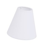 Small white lampshade � Height 15 cm