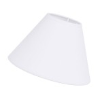 White cone lampshade � Height 14.5 cm