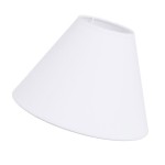 White Cone Lampshade � Height 17.5 cm