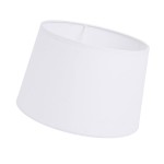 White Drum Lampshade � Height 18.5 cm