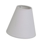 Small Light Grey Lampshade � Height 15 cm