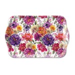 Rectangular Tray  Radiant Bloom Pattern