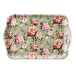 Rectangular Tray  Peony Composition