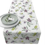Table runner  Olive branches  Ambiente