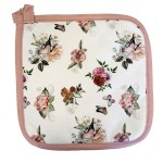 Kitchen Mitt Charlotte - Flowers, Birds and Butterflies