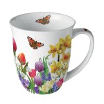 Fine Porcelain Mug  Spring Sensation  11 cm