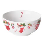 Fine porcelain bowl Christmas stockings  0.40 L