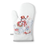Snowman oven mitt  18 x 30 cm