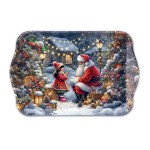 Christmas mini tray  Santas encounter  Ambiente