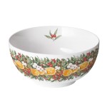 Fine porcelain bowl Winter Fruits  0.40 L