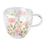 Double-Walled Tea Cup  Wild Flowers  Ambiente