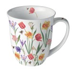 Spring Flowers and Bees Fine Bone China Mug 400 ml  Ambiente