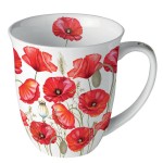 Poppies Fine Bone China Mug 400 ml  Ambiente